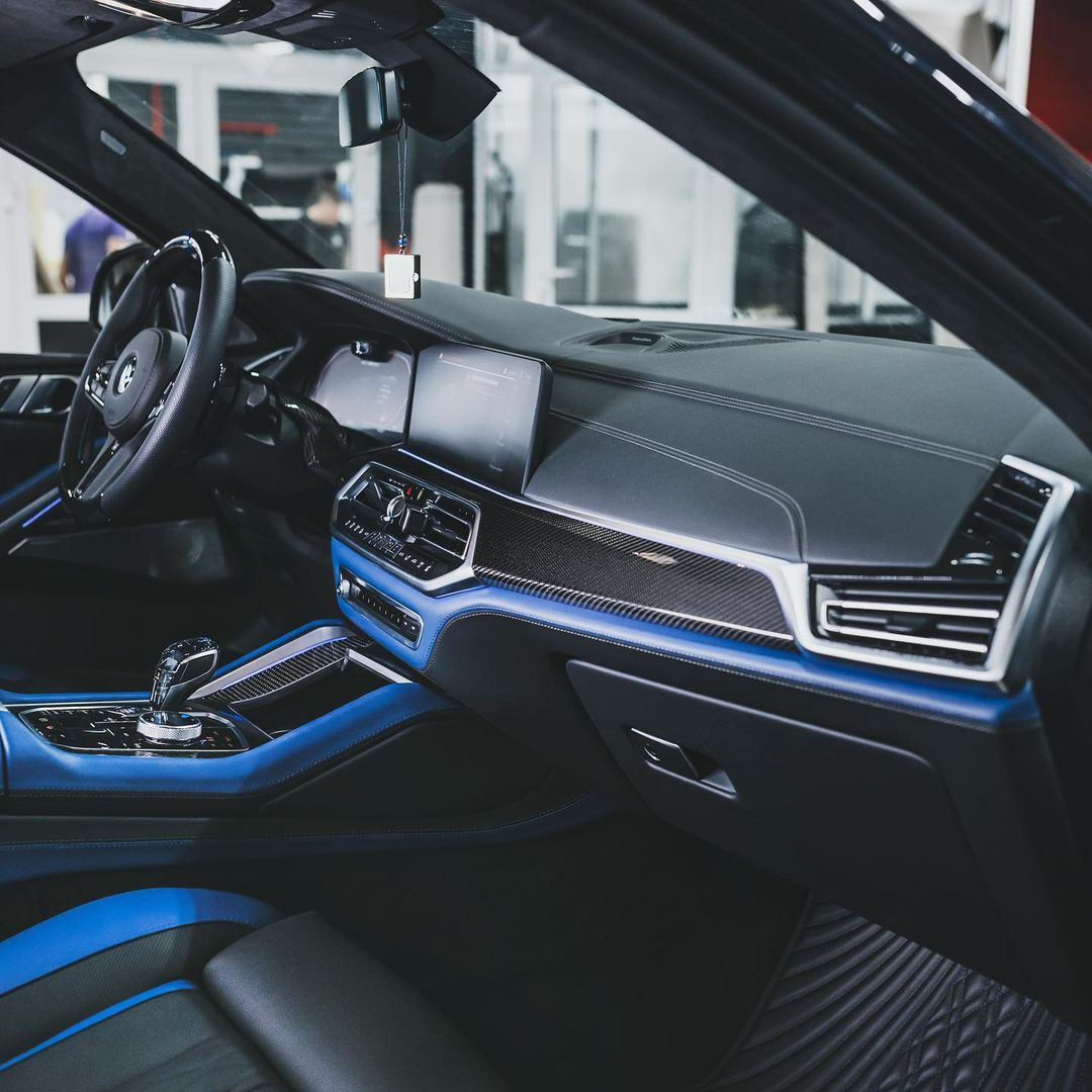 Carbonfiber interior parts for BMW X6 G06
