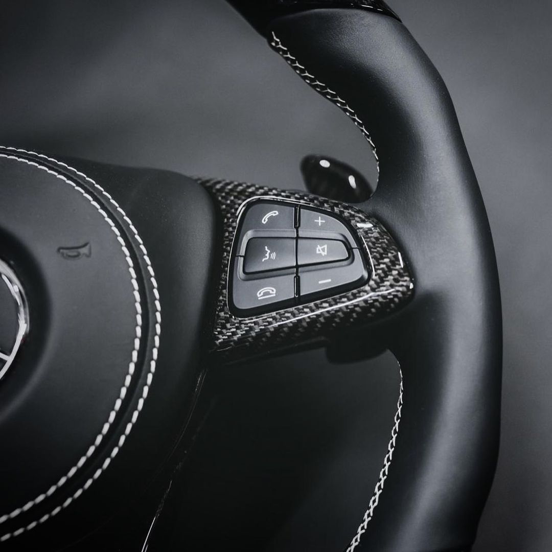 Рулевое колесо из углеродного волокна для Mercedes-Benz GLS 63 с_1