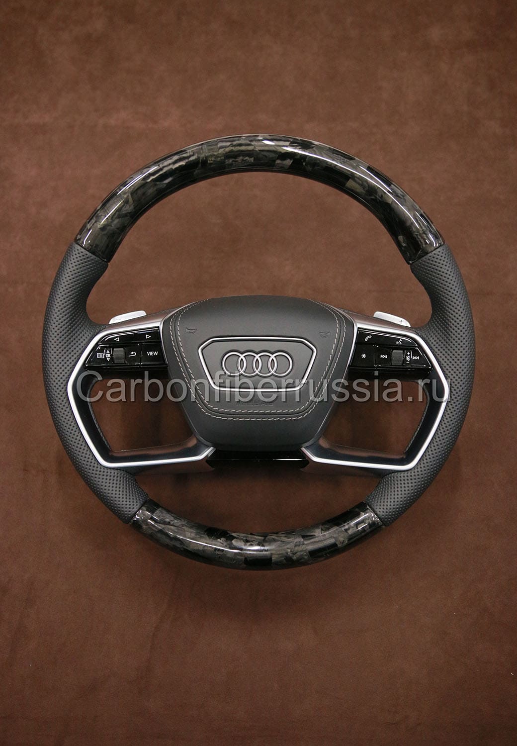 Карбоновый руль для Audi | CarbonFiberRussia